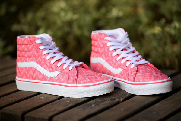 Vans High Top Shoes Women--055